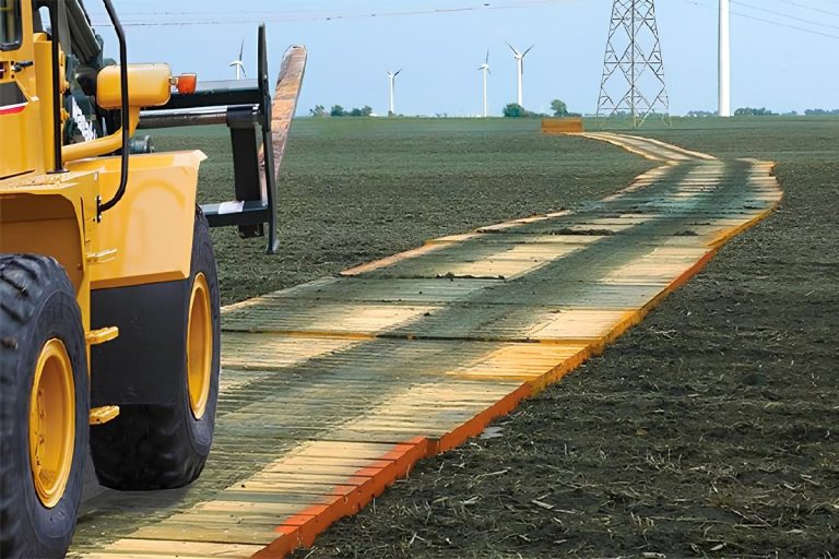 Why construction vehicles and equipments need wood mats construction vehicles and equipments need wood mats