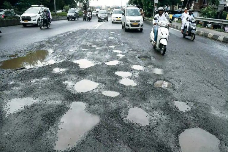 What is the best way to repair a pothole ridden road? way to repair a pothole ridden road