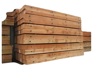 Timber Matting For Construction Roadways